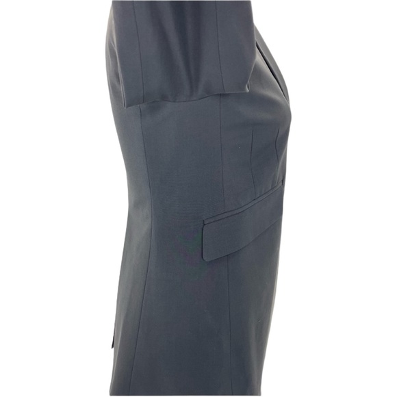 Theory Stretch Wool Equestrian Style Jacket Size 0 Black - Picture 3 of 16